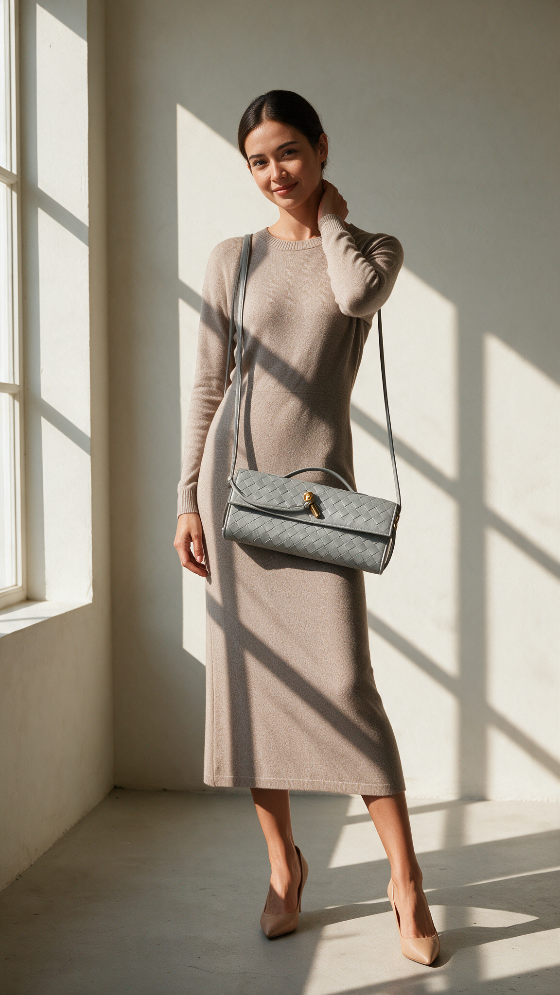 Bolso Camille · trenzado con asa