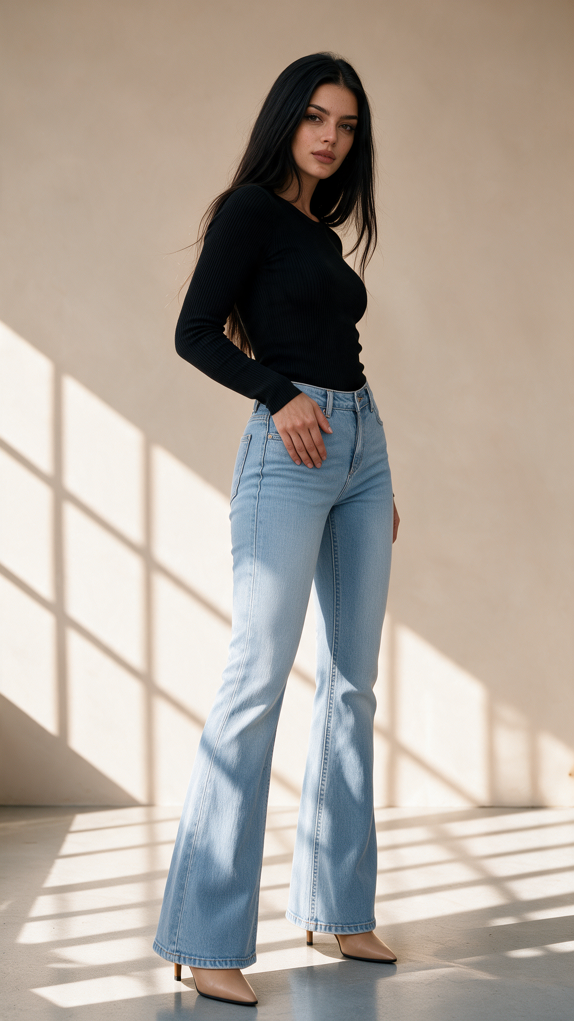 Vaquero Nina · acampanado